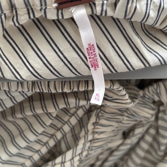 Free People Beige Striped Crop Top - Picture 9 of 10